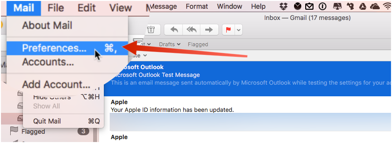 designate outlook for mac as default email client